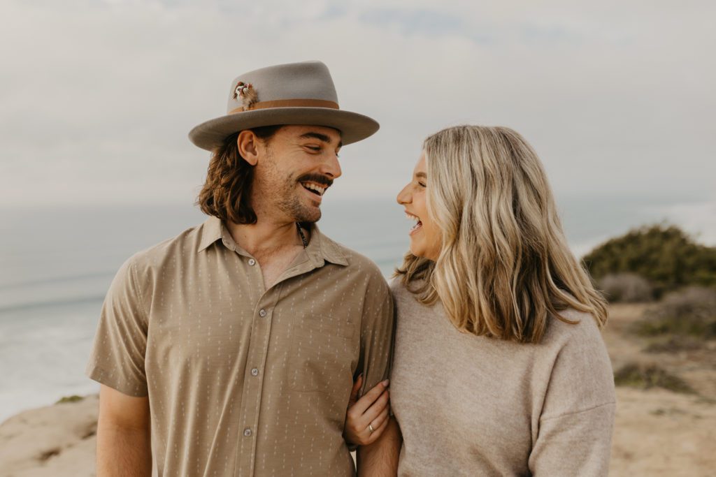 La Jolla Torrey Pines couples photos