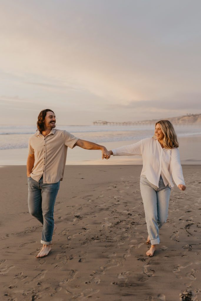 San Diego Beach engagement photography