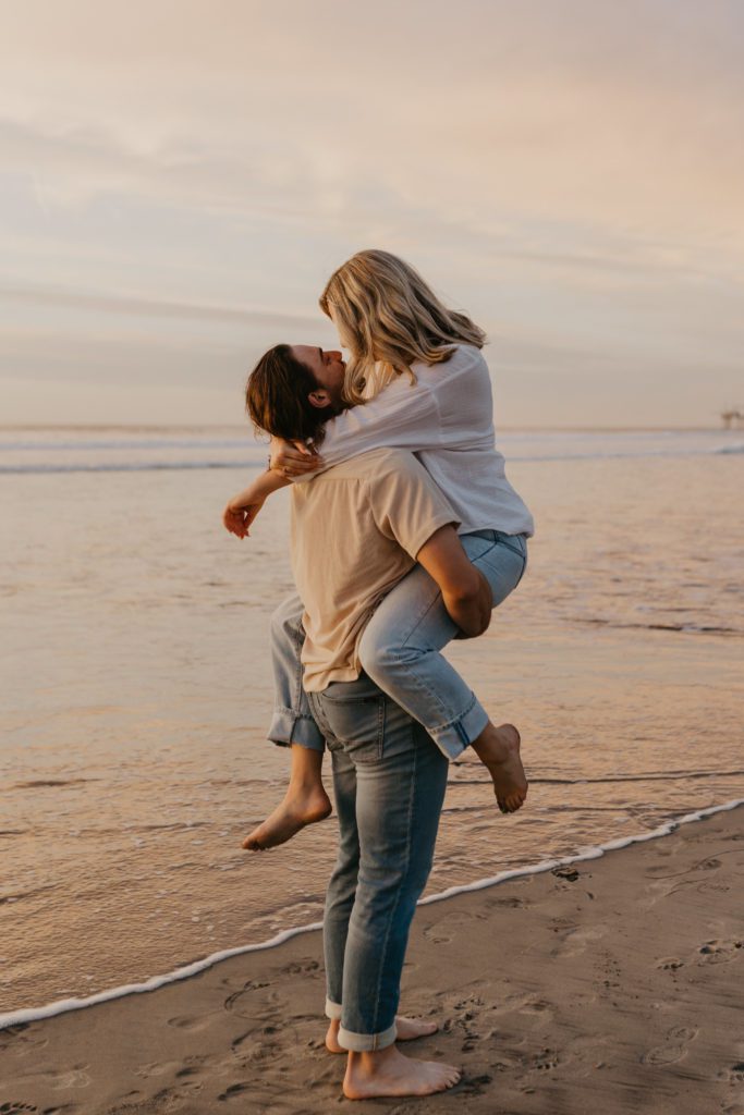 San Diego beach couples photos