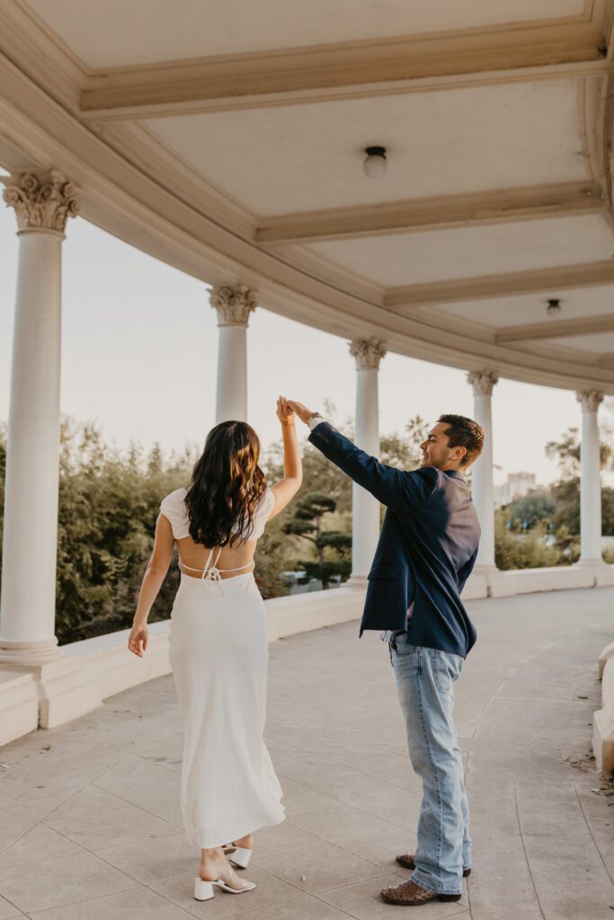 Balboa Park engagement session