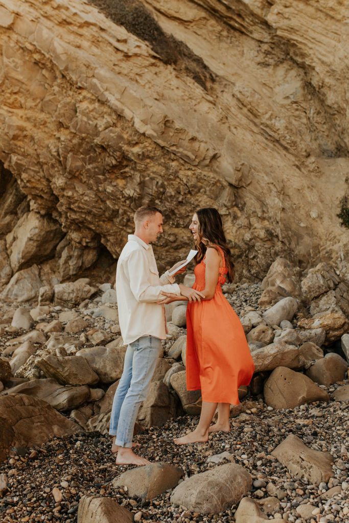 Proposal in Little Corona Del Mar