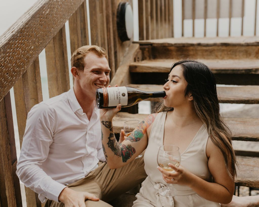 fun engagement photo ideas