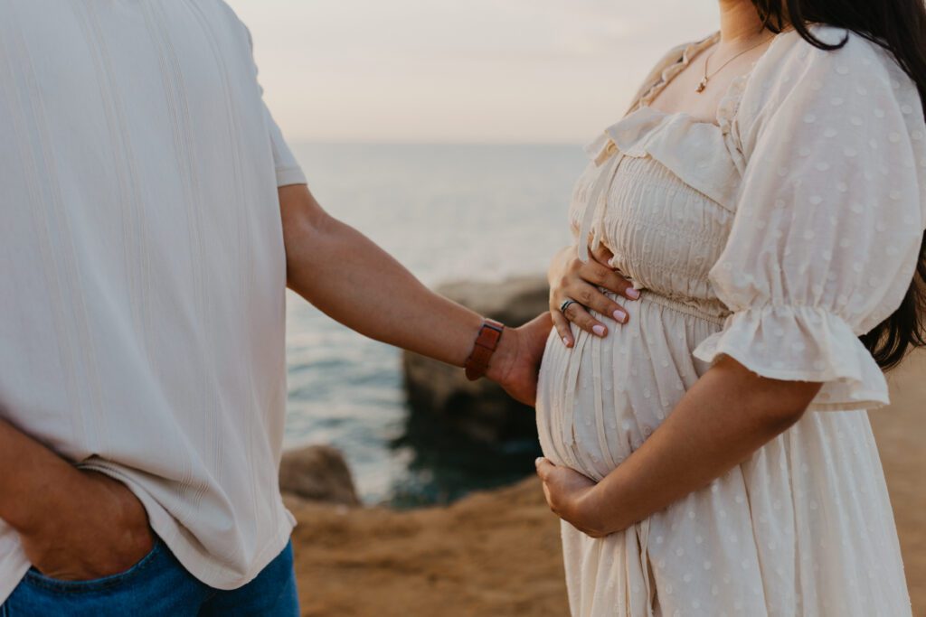 Sunset Cliffs Maternity Photos