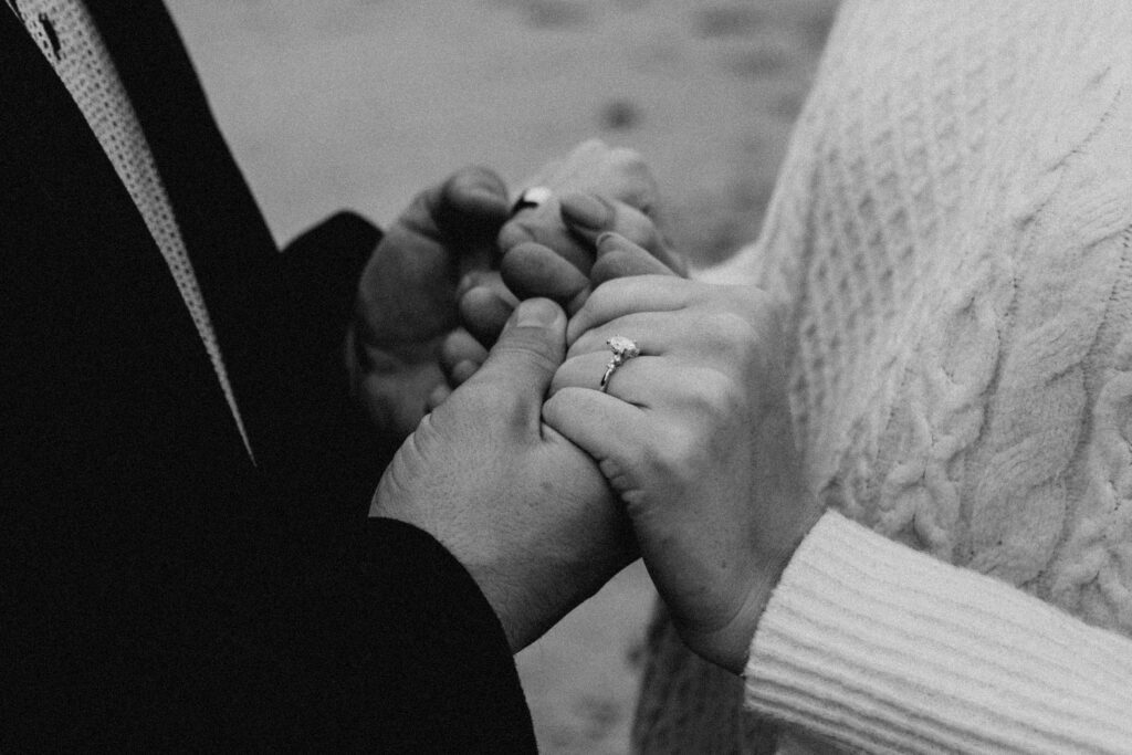engagement photos in Santa Cruz