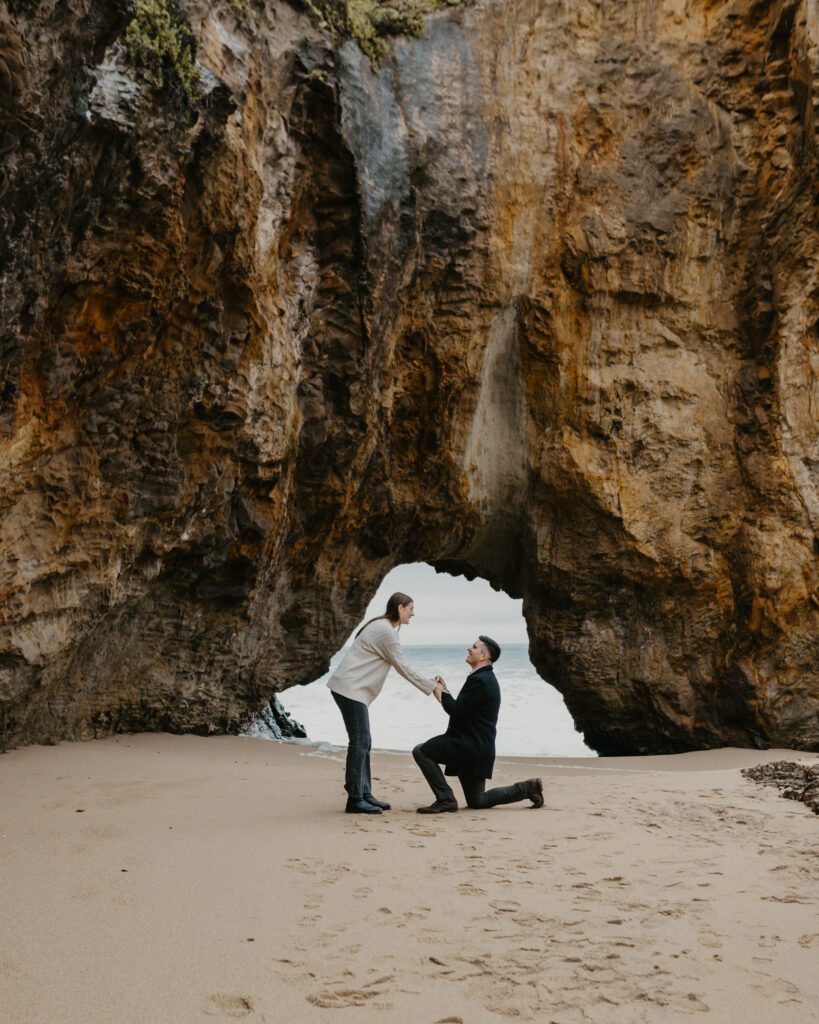Panther Beach Proposal Santa Cruz, California