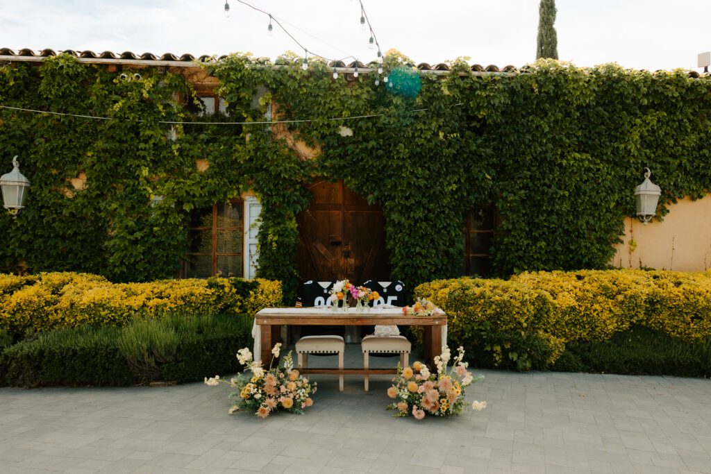 San Diego wedding venues outdoor Milagro Winery