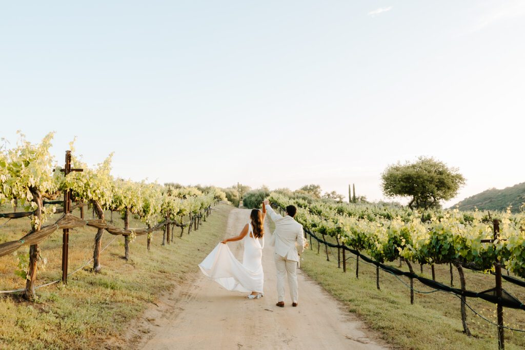 San Diego wedding venues outdoor Milagro Winery