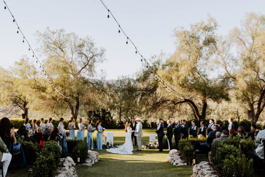 San Diego wedding venues outdoor Terra Trademark