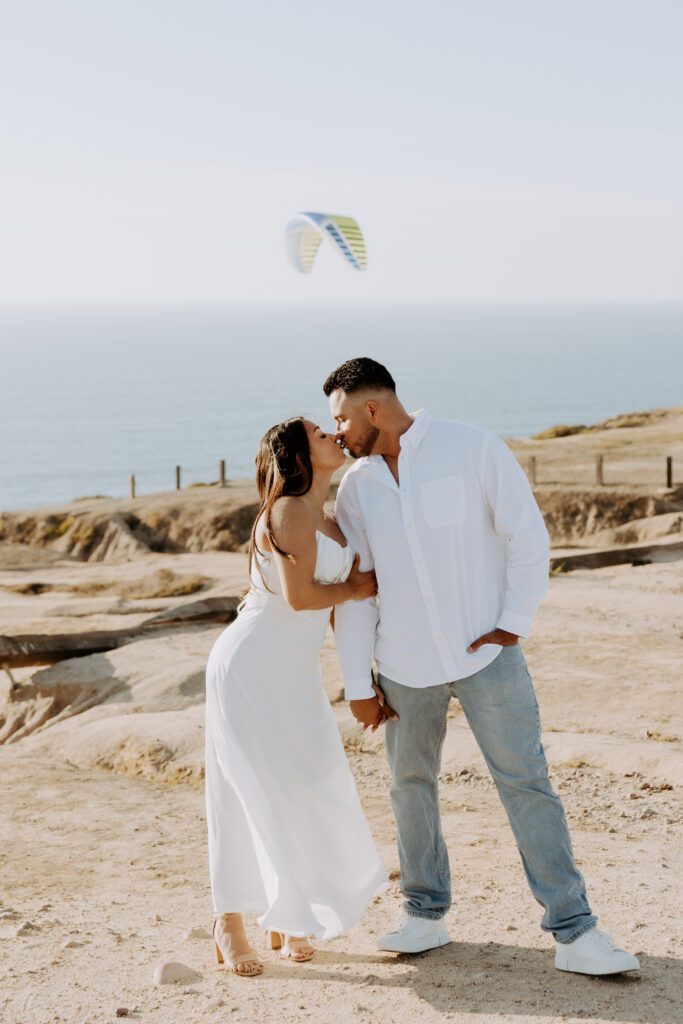 san diego beach engagement photos